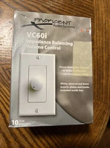 Proficient Audio Systems VC60I Volume Control White Almond Bone NEW - Picture 1 of 5
