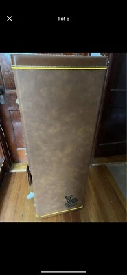 Gibson EB-4 бас чехол исторический коричневый розовый интерьер (с 2013 или около того) отличной формы - Изображение 1 из 4