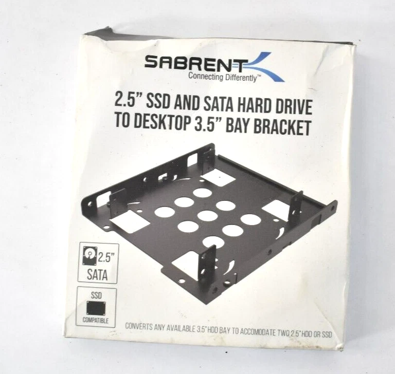 Disco duro Sabrent SSD y SATA de 2,5" para escritorio soporte de bahía de 3,5" BK-HDDH Foto 1 de 4
