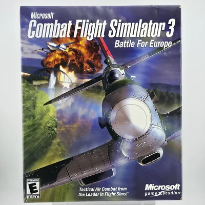 Combat Flight Simulator 3: Battle for Europe, 2002, Big Box, New & Sealed - Image 1 of 4