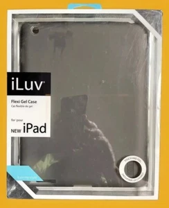 iPad Flexi Gel Case iLuv NEW Secure Silicone iPad Cover Space Grey FREE P&P BNIB - Picture 1 of 10