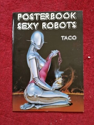 Super Rare - Hajime Sorayama Sexy Robots Posterbook 6 Posters Taschen Taco 1988 - Image 1 of 4