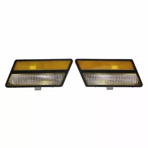 For 1980-1982 Corvette Front Side Marker Light Assembly, Pair Trim Parts - Picture 1 of 1
