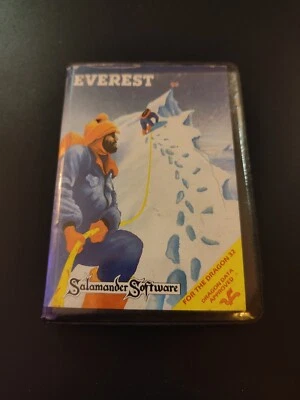 RARE FOR THE DRAGON 32 Everest  CASSETTE GAME By SALAMANDER SOFTWARE 1983 - Image 1 of 3