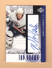 2002-03 Upper Deck Rookie Update Autograph #MC Mike Comrie!