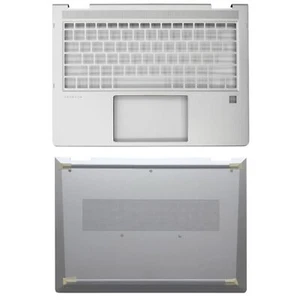 New For HP Probook X360 430 435 G8 Upper Case Palmrest Bottom Case M46280-001 - Picture 1 of 5