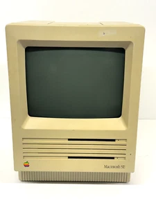 Macintosh SE M5010 Dual 800k Floppy Computer 1MB 1987 Boots to OS, Plays Games! - Picture 1 of 6