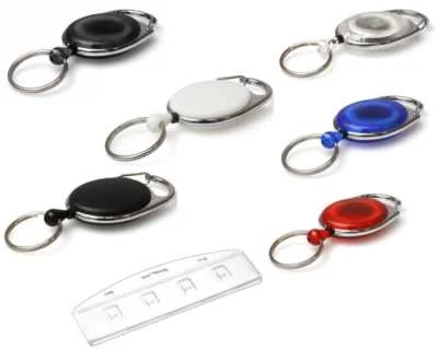 PREMIER Ski Pass Reel, Retractable Badge Reel Pass Holder & Swipe Card holder - Image 1 of 2