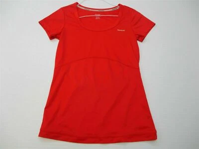 Camisa REEBOK Para Mujer Talla S Activa PAY-DRY Manga Corta Transpirable Roja Scoop Foto 1 de 4