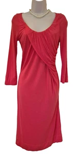 Vivienne Westwood Anglomania pink draped long sleeve Jersey Size S UK 8 New - Picture 1 of 12