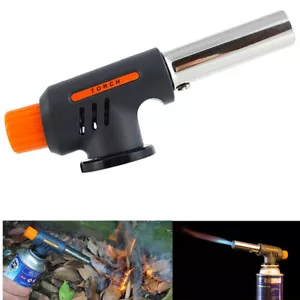 Lötbrenner Lötlampe Gasbrenner Bunsenbrenner Aufsatz Butan Gaskartusche BBQ Neu - Bild 1 von 9