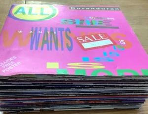 20 x 80s 7 inch vinyl JOB LOT. Superb selection. Plain n Picture sleeves… - Picture 1 of 9