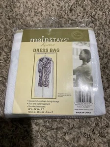 Mainstays Dress Bag 48”L x 24”W x 3” D dust & water resistant/NEW - Picture 1 of 2