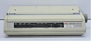 Oki Microline 280 Elite 9 Pin Printer Modle No. D22300C - Picture 1 of 6