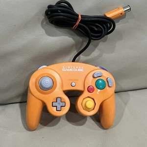 Nintendo GameCube Controller Spice Orange DOL-003 Tested Working Official OEM - Picture 1 of 3