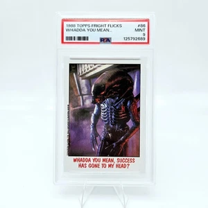 1988 Topps Fright Flicks Alien #86 Success Has Gone To My Head PSA 9 Pop 1 - Picture 1 of 3