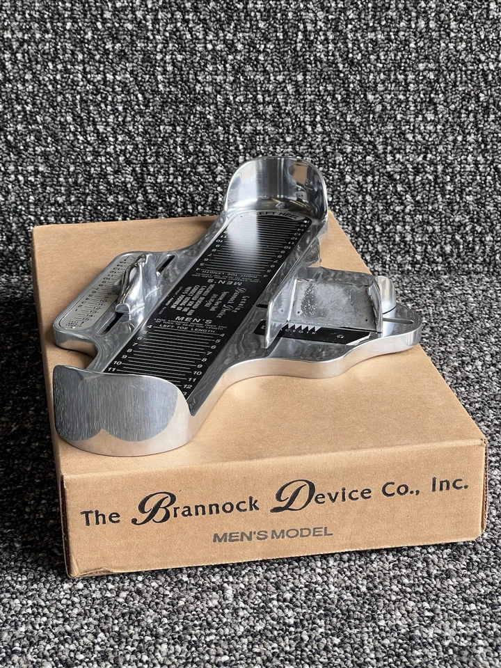 Genuine Brannock Device Men’s Model - Foot Measurement - NEW OLD STOCK - image 1 of 4