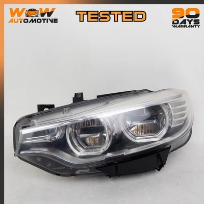 14-17 BMW F32 428i 435i M3 FARO LED DELANTERO IZQUIERDO ADAPTABLE AHL OEM Foto 1 de 4