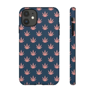iPhone/Galaxy/Google Navy Pink Indica Tough Case - Picture 1 of 273