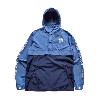 Stussy Anorak Jacket Blue Mens Small - Image 1 of 4