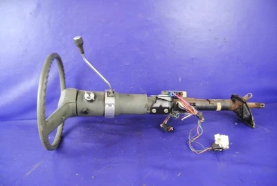 82-88 Chevrolet Monte Carlo SS Cutlass Steering Column Shift Tilt Wheel Gray OEM Foto 1 de 4