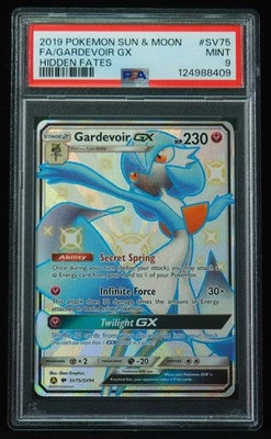 Gardevoir GX SV75 PSA Mint 9 Hidden Fates Pokemon Card - Image 1 of 3