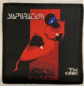 Supuration – The Cube 4" x 4" Woven Patch [Old-School 90s Death Metal] - Picture 1 of 2
