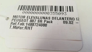1488724080 motorino alzacristalli anteriore sinistro per PEUGEOT 807 2.0 355093 - Picture 1 of 19