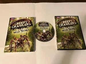 CREEPY CRAWLERS WILD THINGS DVD 2012 BBC DOMINIC MONAGHAN CAMEROON VENEZUELA - Imagen 1 de 7
