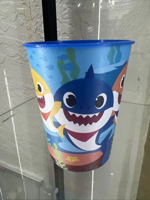2 Pack Lot Baby Shark Designware 16oz Party Cups Plastic Favor Stadium Keepsake - Image 1 of 4