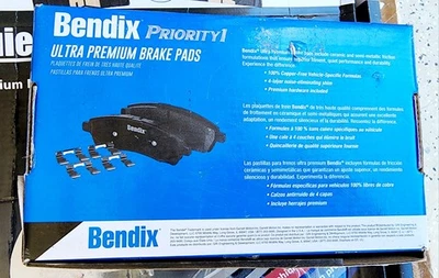 Pastillas de freno traseras BENDIX Priority One para Acura INTEGRA 2024-2025 CFC2102 Foto 1 de 4