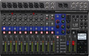 B-WARE Zoom L-12 Live Trak Digitales Mischpult 12 Kanäle DJ PA Audio Mixer USB - Bild 1 von 3