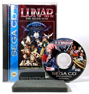 Lunar: The Silver Star (Sega CD, 1993) CIB Tested - Image 1 of 4