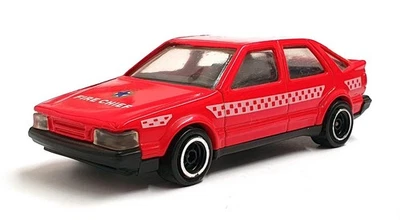 Corgi 1/43 Scale C106/13 - Saab 9000 Fire Chief Car - Red - Image 1 of 4