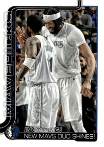 2025-26 Topps NBA Basketball Base #296 Anthony Davis Dallas Mavericks CL - Picture 1 of 2