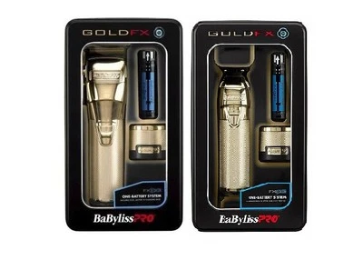 BaByliss PRO GOLDFX FXONE Professional Clipper & Trimmer Set, FX899GE & FX799GE - Photo 1/4