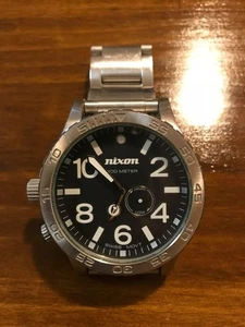 Reloj de cuarzo para hombre Nixon Simplify THE 51-30 esfera negra analógico redondo de Japón - Imagen 1 de 4