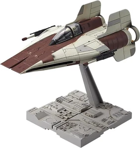 BANDAI SPIRITS Star Wars 1/72 A-wing starfighter color-coded plastic model (new - Picture 1 of 6