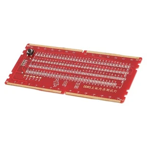 DDR5 RAM Speichersteckplatz-Testerkarte Mit LED-Leuchten Für PC-Motherboard-RAM - Afbeelding 1 van 22