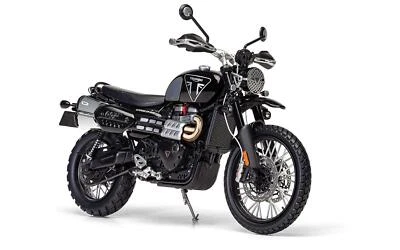 Corgi Triumph Scrambler 1200 (James Bond 007 Edition) 1:12 Diecast Model - Image 1 of 2