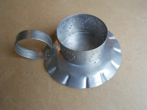 Tin Pillar Candle Holder with handle - Picture 1 of 6