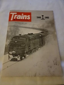1965 November Trains magazine 1940-1965 (CP279) - Bild 1 von 3