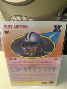 1990 Fleer - #384 Troy Aikman