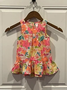 Girls Floral Top From Target, Size 4T - Picture 1 of 3