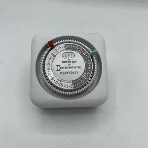 Heavy Duty 24 Hour Mechanical Plug-in Timer Intermatic TN311 15 Amp - Picture 1 of 4