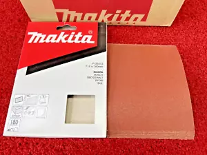 20xMakita 114mmX101-1/4" Sanding Sheets For Palm Sander DBO480z DBO481Z-180Grit - Picture 1 of 3
