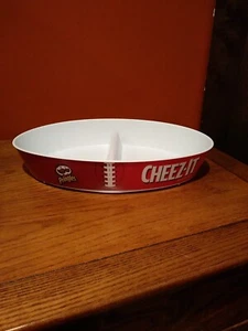 2014 Kellogs Divided Snack Platter For Pringles And Cheez-It (Football Design) - Picture 1 of 6