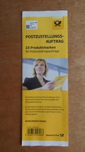 25 Produktmarken für einen Postzustellungsauftrag á 3,45 selbstklebend - Bild 1 von 3