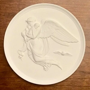 Vintage Royal Copenhagen Denmark Angel Babies Porcelain Plaque - Picture 1 of 7