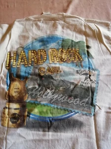 t-shirt Hard Rock Cafe Holliwood taglia M originale - Foto 1 di 1